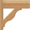 Ekena Millwork Funston Block Rough Sawn Outlooker, Western Red Cedar, 8"W x 22"D x 22"H OUT08X22X22FST05RWR - alternate 4